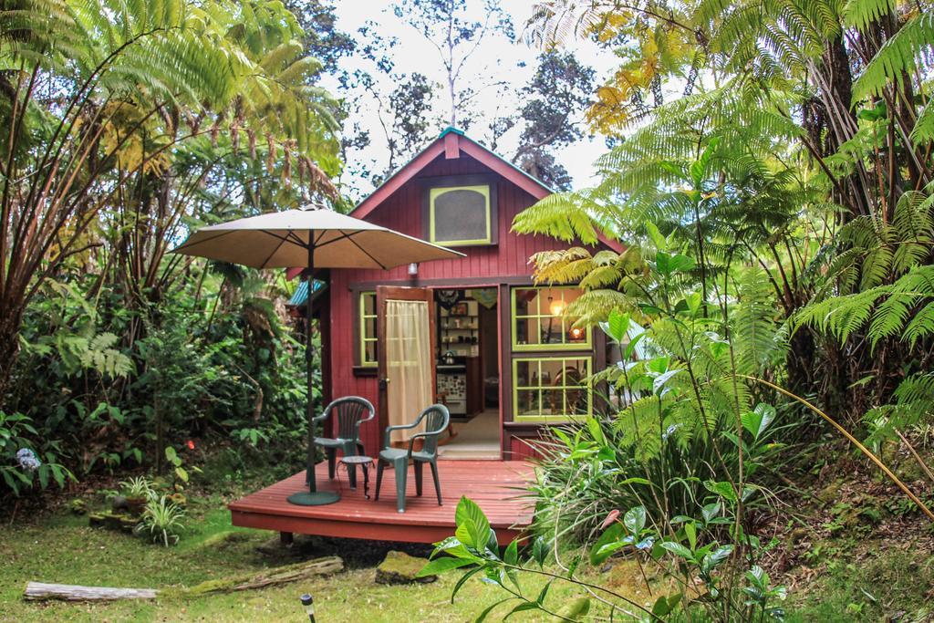 Ferny Hollow: Romantic Rainforest Cottage Volcano Esterno foto